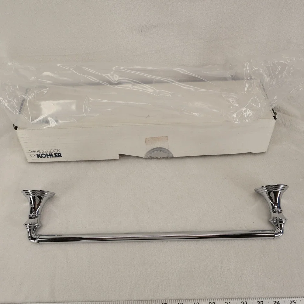 Kohler Devonshire 18 Inch Towel Bar Polished Chrome 10550-CP Bathroom Hardware